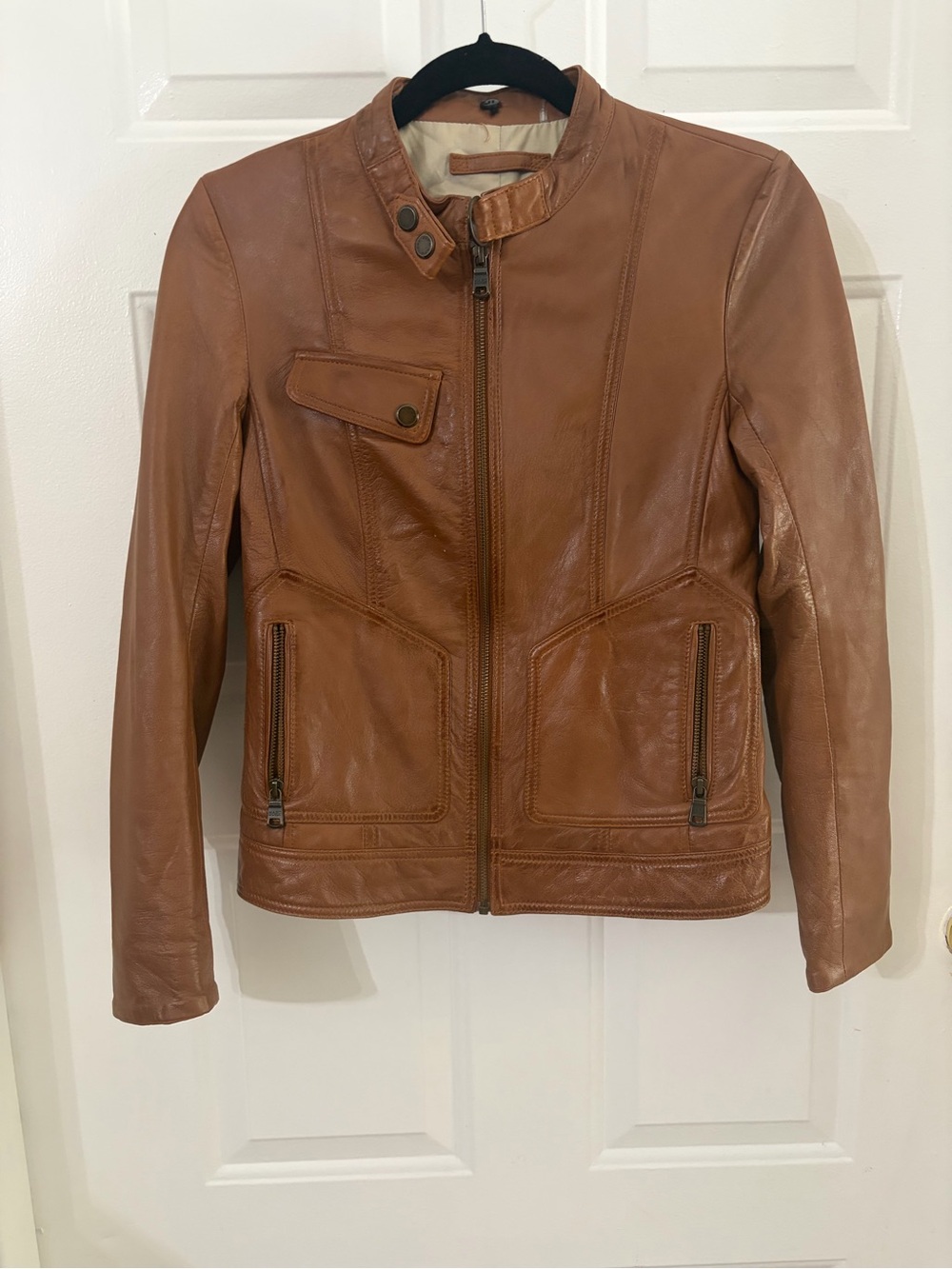 Andrew Marc Leather Jacket - XS